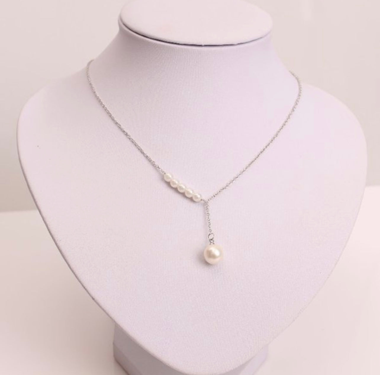 Sky drop pearl Necklace